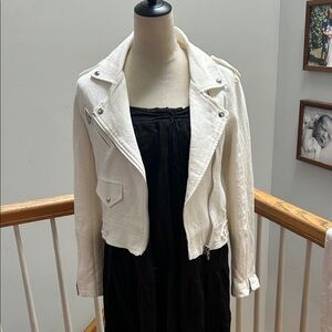 Blank NYC White Jean Jacket